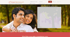 Desktop Screenshot of gujjarmatrimony.com